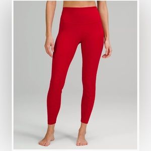 Lululemon lunar new year Wunder Under high-rise tight 25” Size 6.